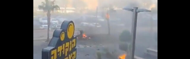 VIDEO: Iisraeli linna tabas droonirünnak, palju vigastatuid