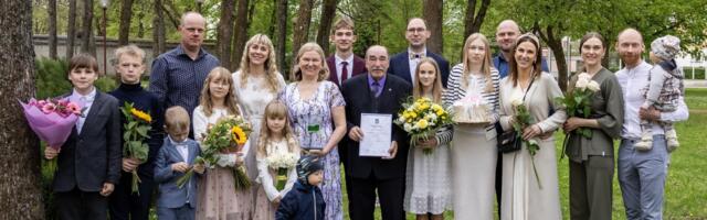 Võru maakonna aasta ema on Ülle Ermel
