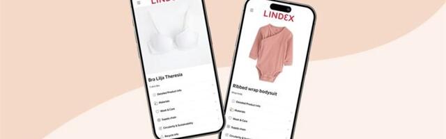 Lindex loob rõivastele digitaalsed tootepassid