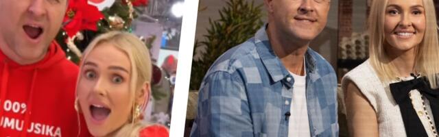 KLÕPS | Koos nii peol kui ka reklaamis! Grete Kuld ja Jürgen Pärnsalu reageerivad suhtekõlakatele läbi huumori