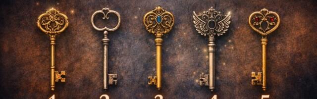Vali üks võti – milline uks sinu elus avaneb.