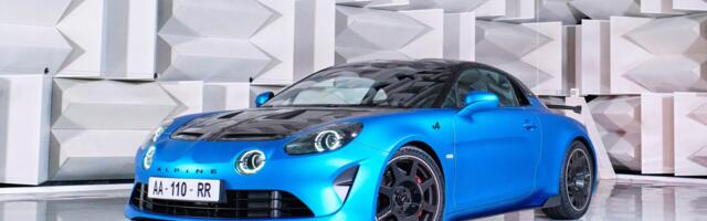 Alpine A110 R on kõige kergem ja ekstreemsem variant Prantsuse sportautost