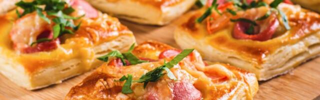 HÕRK SUVEÕHTU RETSEPT: lehttaignaruudud singi ja juustuga