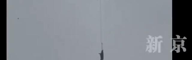 DELFI VOOG | Video_ lendav siga põhjustas Hiinas 10-tunnise elektrikatkestuse