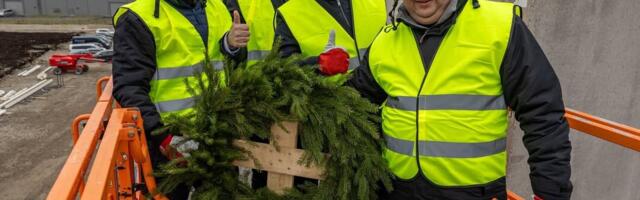 Birger pani Kohtla-Järve tehasele nurgakivi