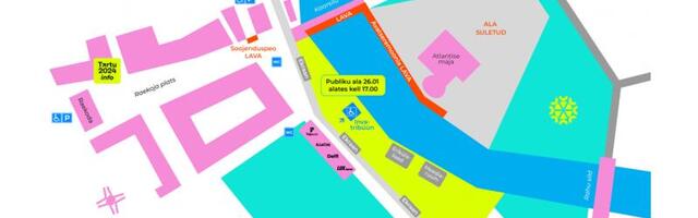 Kultuuripealinna avapidustused toovad Tartu kesklinna liikluspiiranguid