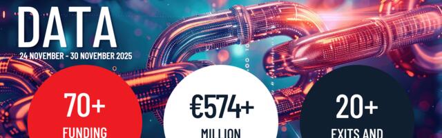 European tech weekly recap: Over €574M invested in the tech ecosystem in the last week of November