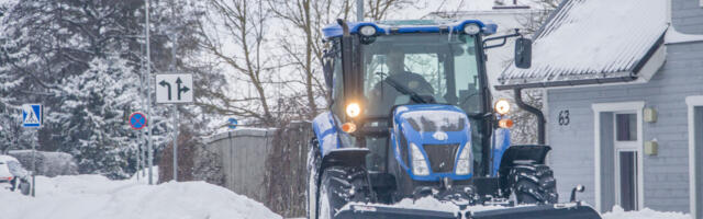 Läänemaa teed on lumest puhtad