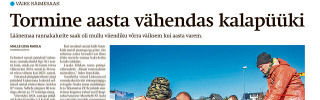 Lääne Elu paberleht teisipäeval, 17. märtsil