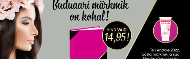 BUDUAARI ELUSTIILIMÄRKMIK nüüd müügil!