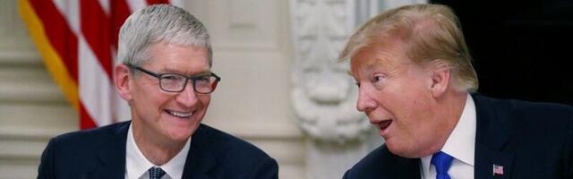 Trump: Tim Cook helistas mulle ja kurtis Euroopa Liidu üle