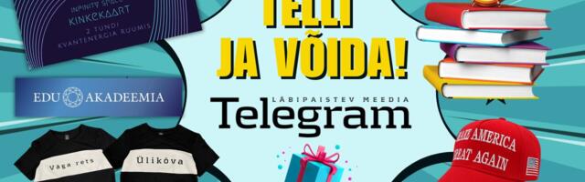 Hakka Telegrami püsitellijaks ja võida auhindu! (24.-31.oktoober)