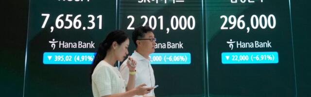 Korea kiibiaktsiate müügilaine jätkub kolmandat päeva