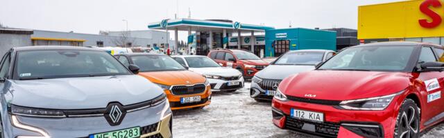 Autosportlased proovisid aasta auto kandidaate