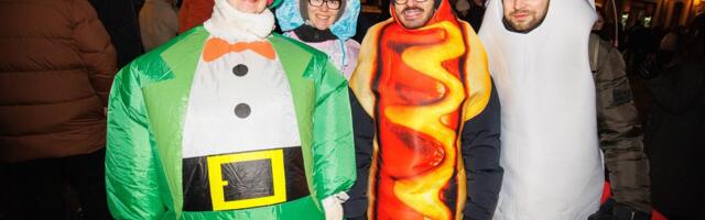 FOTOD | Tähistamine päädis kaklustega! Joviaalses meeleolus pidulised ei hoidnud end Tallinna vanalinnas tagasi