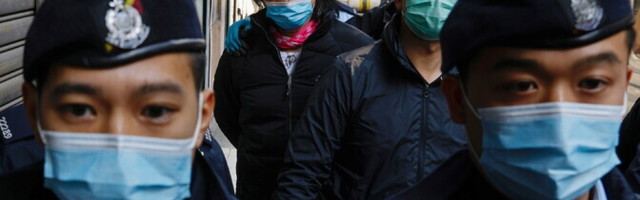 Hongkongi politsei vahistas 11 demokraatiameelseid aktiviste aidanud inimest