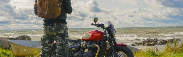 Kuldse joonega Triumph Bobber_ miks nii vähe bobberitest räägitakse?!