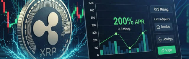 XRP sihthind 8 dollarit: kuidas CLS Miningu uued tehisintellekti lepingud võivad varajastele kasutajatele anda 200% aastas tootlust