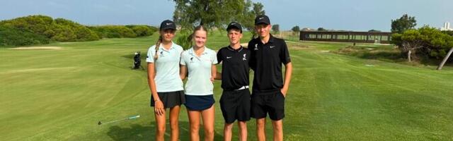 Sikk kerkis golfi U-16 EM-il ainuliidriks