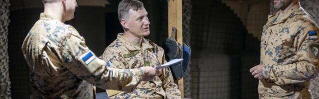 Liitlased tunnustasid jalaväekompaniid Estcoy-22