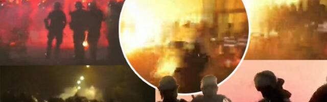 POLICIJA OBUZDALA BLOKADERE! Haos napravili u Novom Sadu! ZAPALILI FILOZOFSKI FAKULTET! (FOTO, VIDEO)