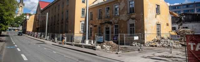 Kaitsepolitsei lammutab vana koolimaja