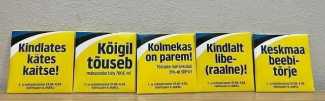 Reformierakond püüab valijaid nilbete kondoomidega