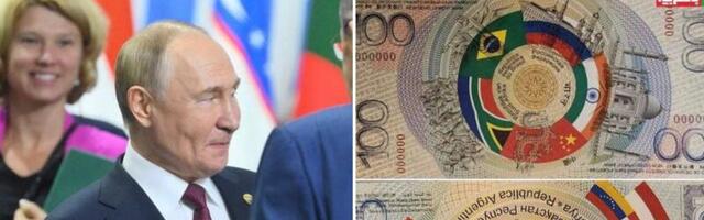 BRICSi tippkohtumisel keskenduti USA dollari troonilt kukutamisele, kus Putin avalikustas BRICSi pangatähe