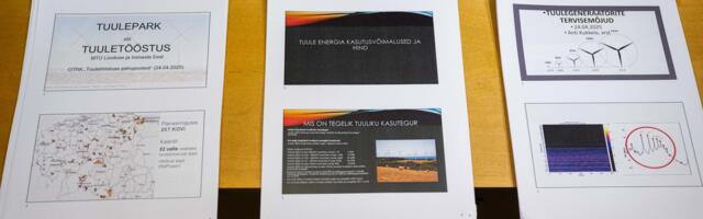 Riigikogu arutas olulise tähtsusega küsimusena tuuleparkidega seotud probleeme