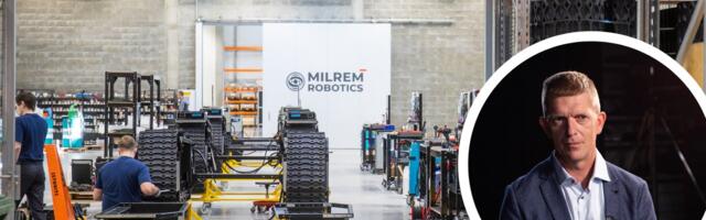 Milrem Robotics asub kulusid kärpima ja koondama. Martin Herem_ esimest korda kuulen
