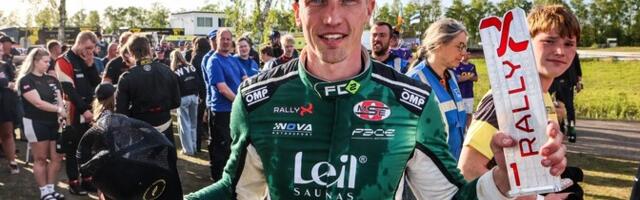 Tsirna saavutas RallyX rallikrossisarjas kaks teist kohta