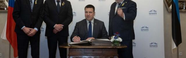 Riigikogu esimees on visiidil Prahas