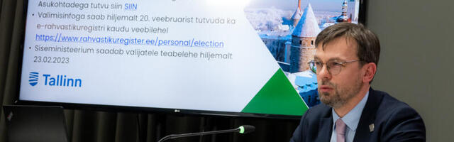 Tallinnas korraldab Riigikogu valimisi ligi tuhat inimest