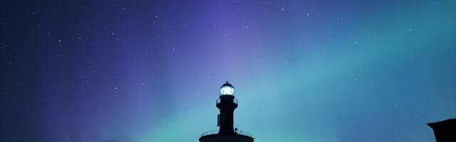 GALERII: virmaliste valgusmäng Keri saare kohal