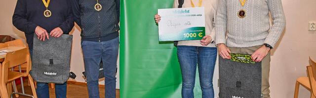 1000 eurot puhtalt kätte!