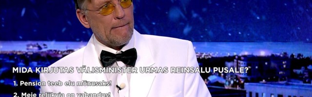 Reporter: Mis oli kirjutatud Urmas Reinsalu pusale?