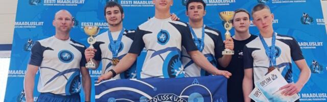 RANNAMAADLUS | Kosyntsevite pere noored maadlejad tulid Eesti meistriteks