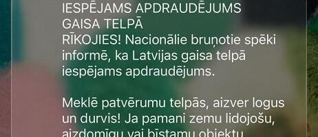 Läti idaosas käivitus samuti õhuhäire