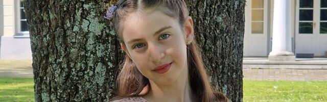 Noor näitleja Sofia Lisell Flink kodumaisest sarjast ,,Musta kivi saladus”: väga uhke tunne oli tegijatega koos näidelda