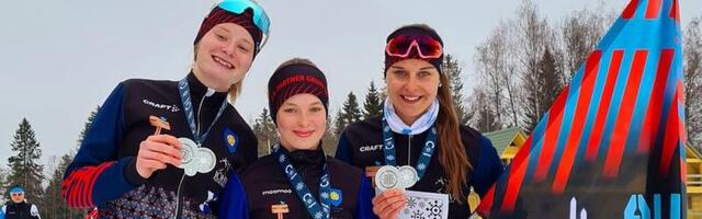 Alutaguse teatenaiskond võitis 12aastase Anette Ahu abil Eesti meistrivõistlustel hõbeda