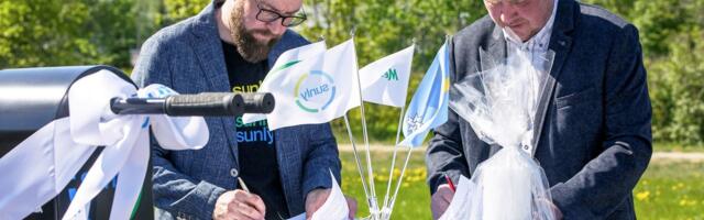 Ristile ehitatakse Baltimaade suurim päikesepark, mis toob tulu ka kohalikele elanikele