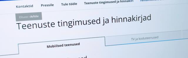 Telekomide hinnatõus jätkub: ka Elisa kergitab kuutasusid
