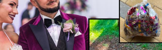 FOTOD | „See pilt ei olnud üldse kena!“ Külaelanikud pidid pärast Silvia Ilvese pulmi tseremooniapaigas prügi korjama