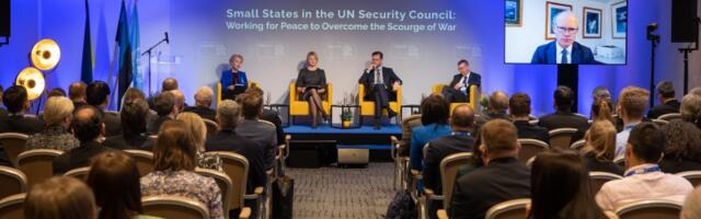 Välisminister Liimets: rahvusvahelise õiguse ja ÜRO harta jalge alla trampimine Venemaa poolt on oht kõigile