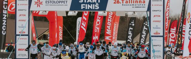 26. Tallinna Suusamaratoni võitsid Raido Ränkel ja Tatjana Mannima