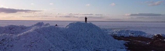 LUGEJATE FOTOD | Merekaldad ilmutavad märke kevade saabumisest, rüsijää vallid kuhjuvad