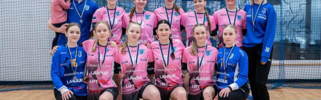 HC Kehra saavutas teise koha Eesti tütarlaste B vanuseklassi käsipalli meistrivõistlustel