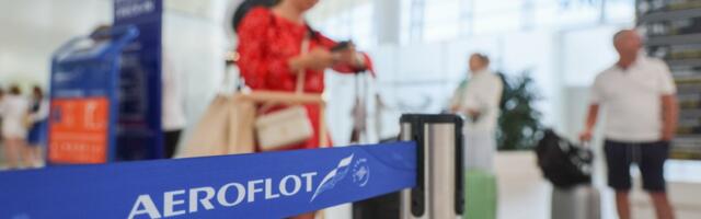 Vene lennufirmat Aeroflot tabas infosüsteemi rike ning reise jäi ära ja lükati edasi