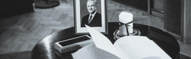 Täna saadetakse viimsele teele president Arnold Rüütel