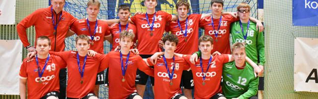 Viljandi KK/ Viljandi SK/ Pärnu võistkond on 2025 Eesti meister noormeeste U19 käsipallis, Põlva teine